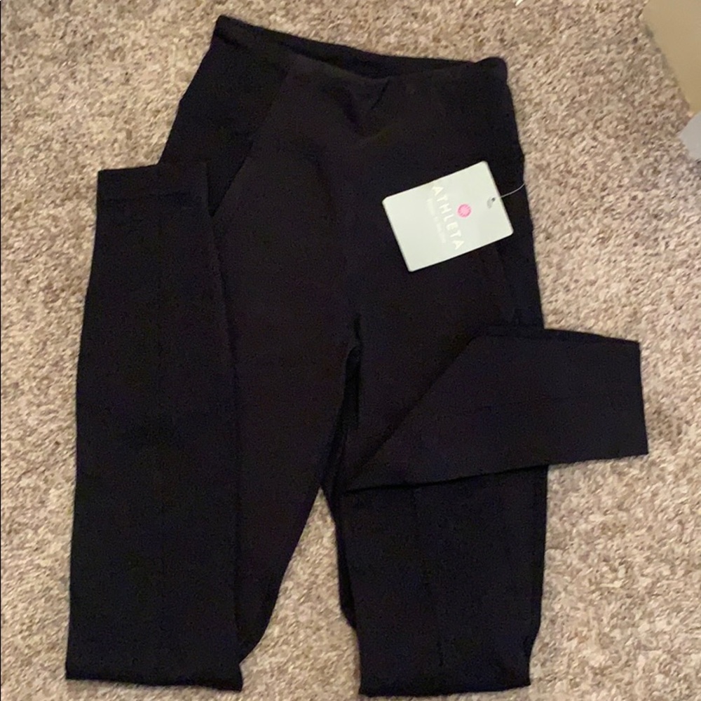 COPY - Athleta Highline Hybrid Ankle Tight, black